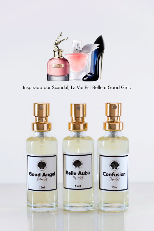 3 Perfumes Luxo Femininos